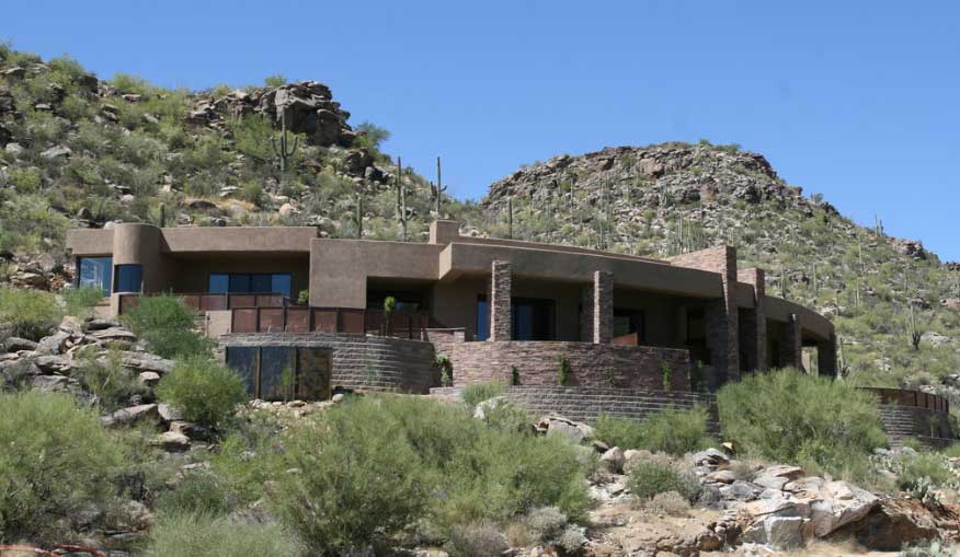 A Tucson luxury custom home with a goregeous contemporary design